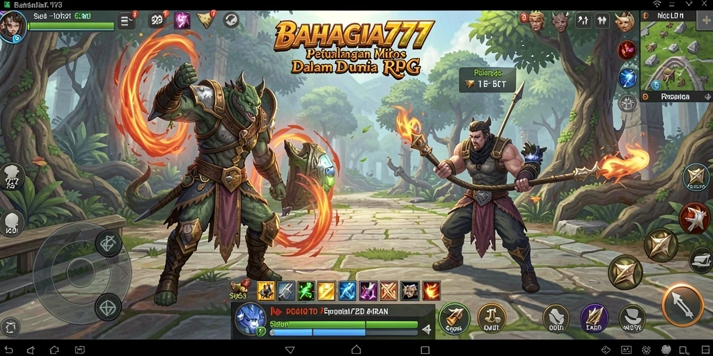 Gameplay menarik dengan karakter dan petualangan epik di BAHAGIA777.