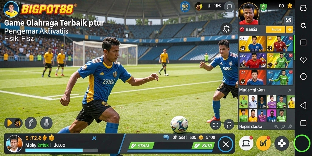 Screenshot gameplay menunjukkan aksi seru di BIGPOT88.