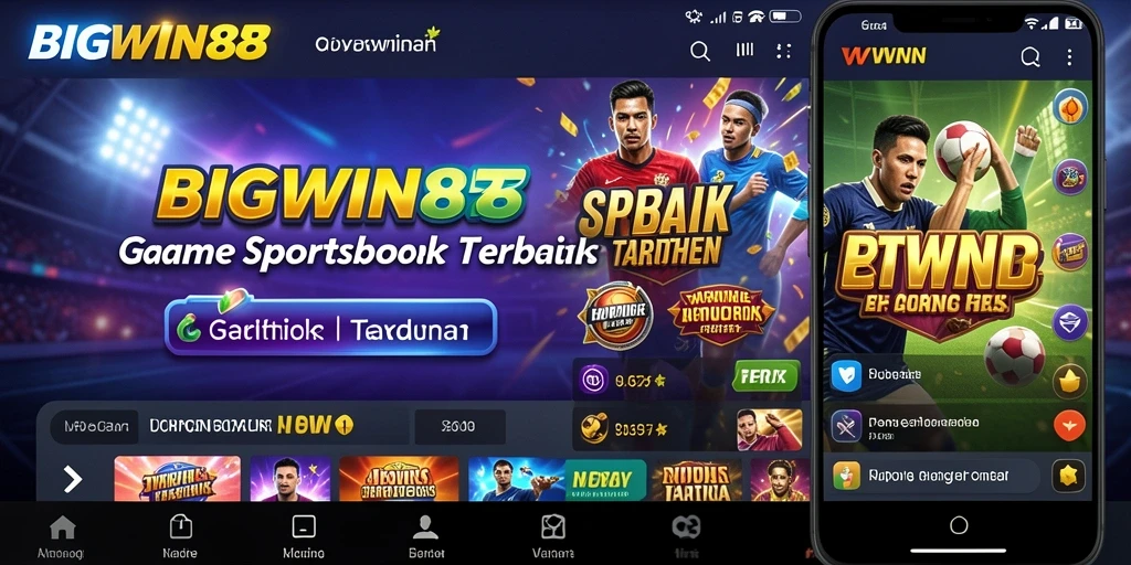 Tampilan screenshot <strong>BIGWIN88</strong> saat melakukan taruhan langsung pada pertandingan olahraga.
