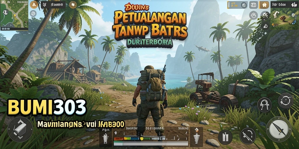 Tampilan gameplay BUMI303 yang memukau dalam dunia terbuka.