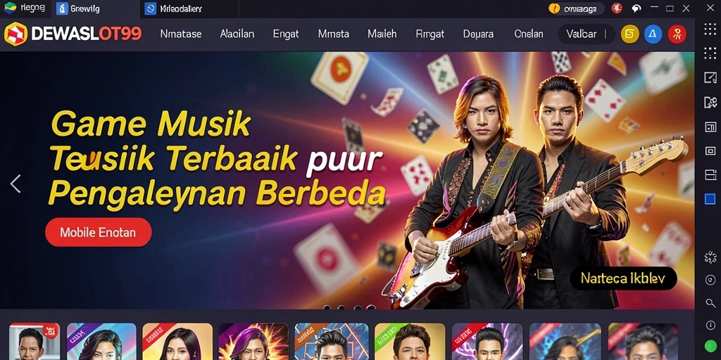 Screenshot gameplay DEWASLOT99 yang seru dan penuh warna.