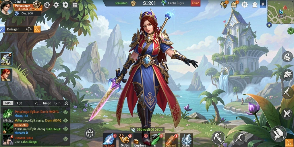 Tampilan menakjubkan dari gameplay <strong>DEWI138</strong> yang penuh aksi dan petualangan.