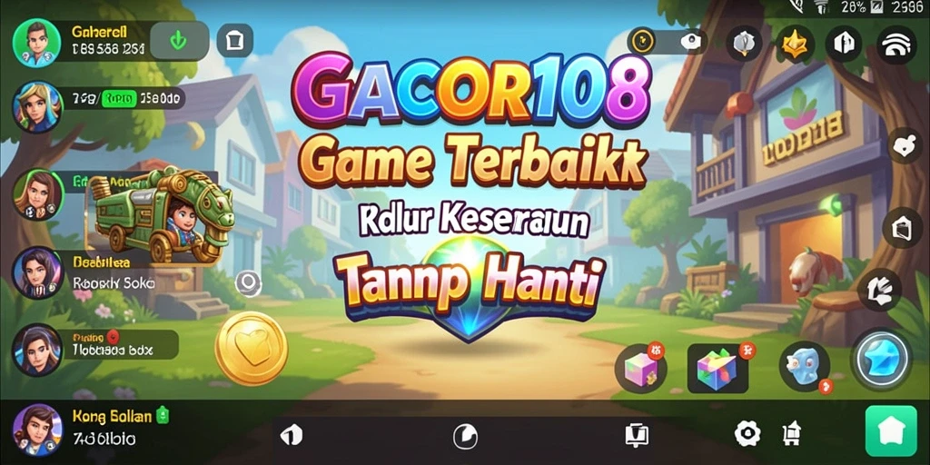 Screenshot gameplay GACOR108 menampilkan karakter yang sedang beraksi.