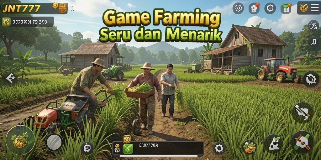 Tampilan gameplay seru dan interaktif dalam JNT777.