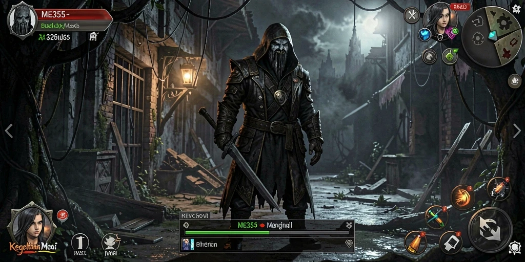 Gameplay ME355 yang menegangkan dan mengerikan.