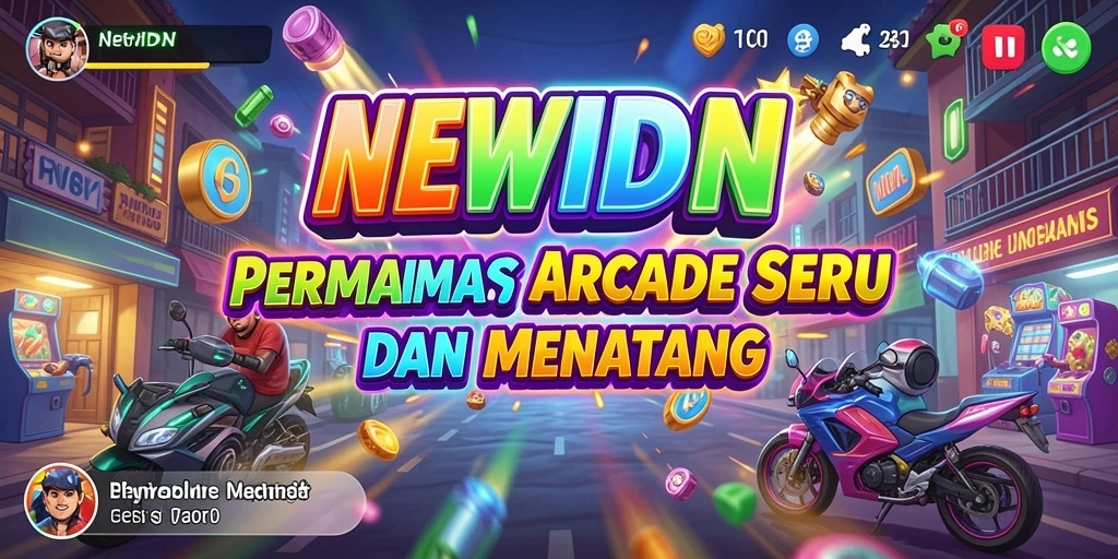 Tampilan gameplay menegangkan di NEWIDN dengan level dan tantangan seru.