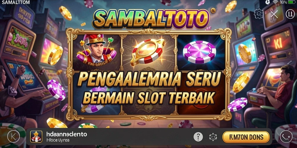 Tampilan menarik dari gameplay SAMBALTOTO yang mendebarkan dan interaktif.