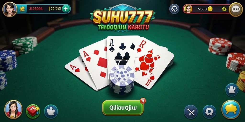 Screenshot gameplay SUHU777 menampilkan aksi seru permainan QiuQiu.