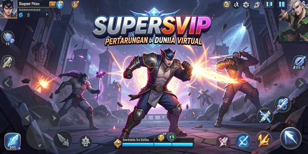 Gameplay seru dan karakter ikonik dalam SUPERSVIP.