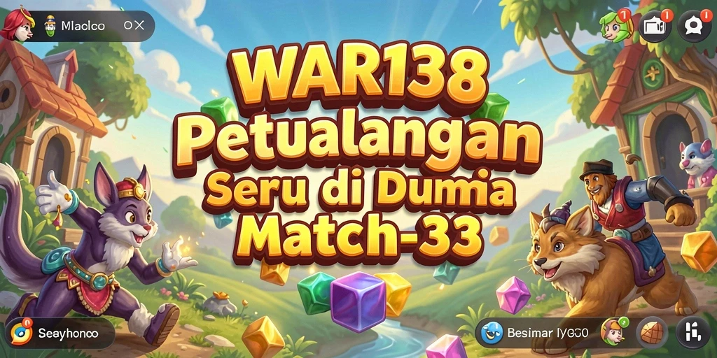 Tangkapan layar dari gameplay menarik <strong>WAR138</strong> dalam kategori Match-3.