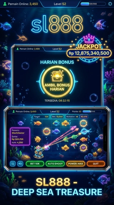 Tampilan beranda sl888 yang menarik dan mudah dinavigasi.